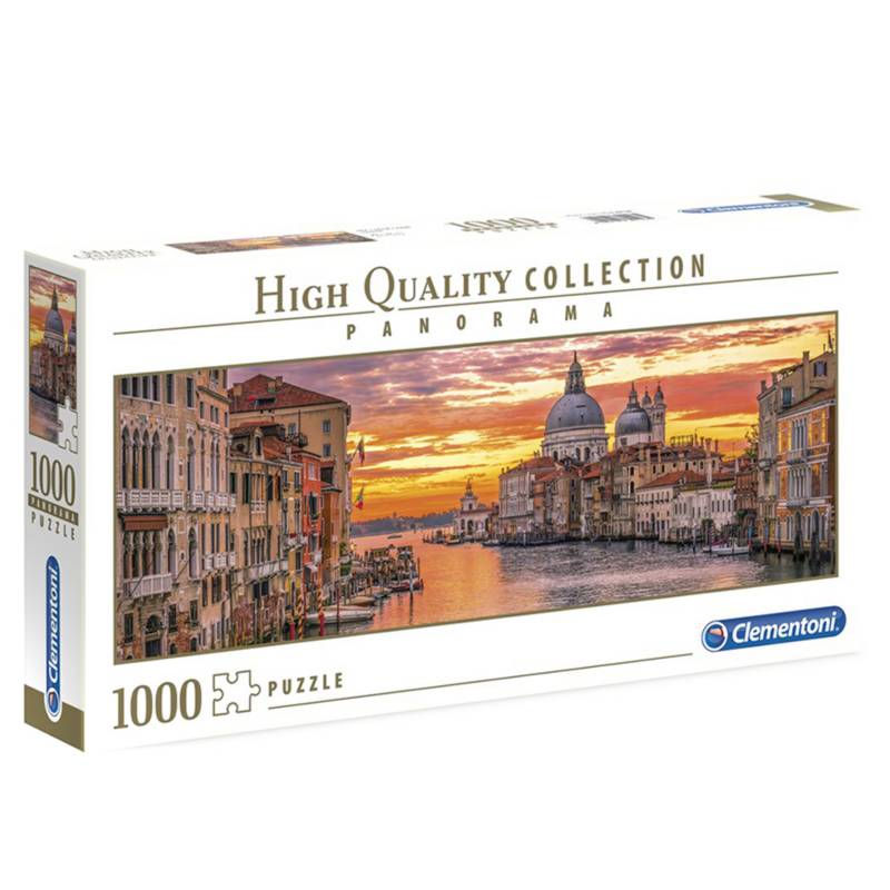CLEMENTONI - Puzzle 1000 Pcs Panorama Canal Venecia