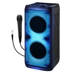 MASTER G - Parlante Karaoke Bluetooth Mgultraflame 8 X2