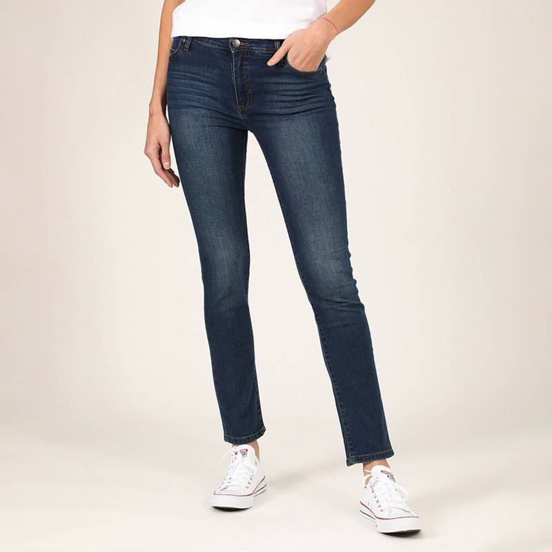 Pantalon Jeans Skinny Cintura Alta Lee Mujer 244