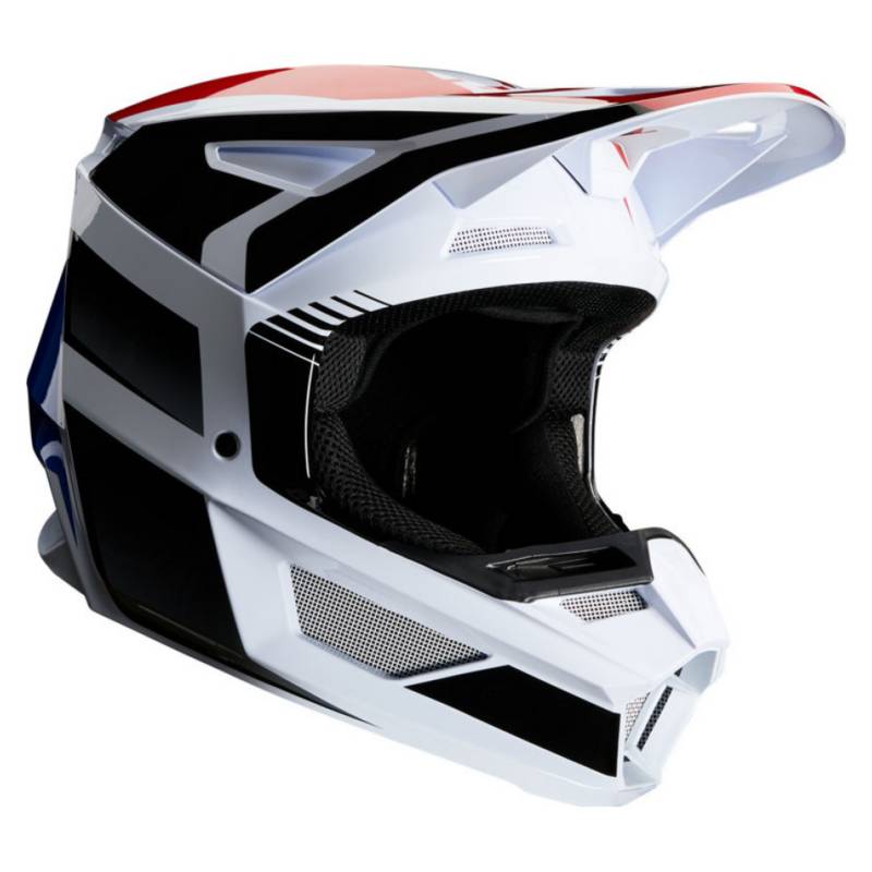 FOX - Fox Casco Moto Niño Hayl Helm Blu