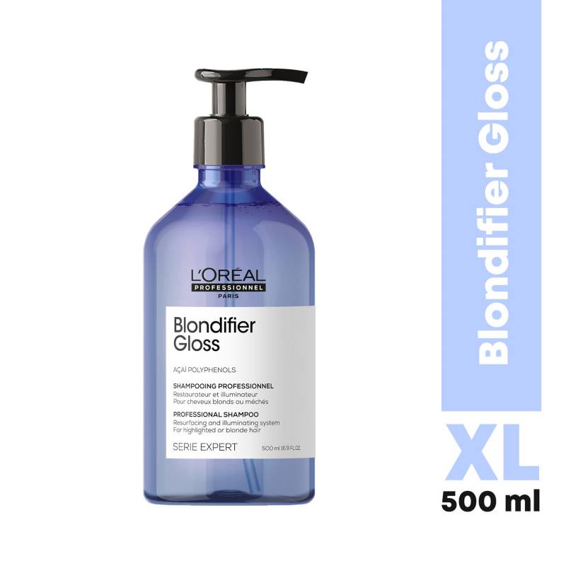 LOREAL PROFESSIONNEL - Shampoo Cabello Rubio Blondifier Gloss Serie Expert 500 Ml Loreal Professionnel