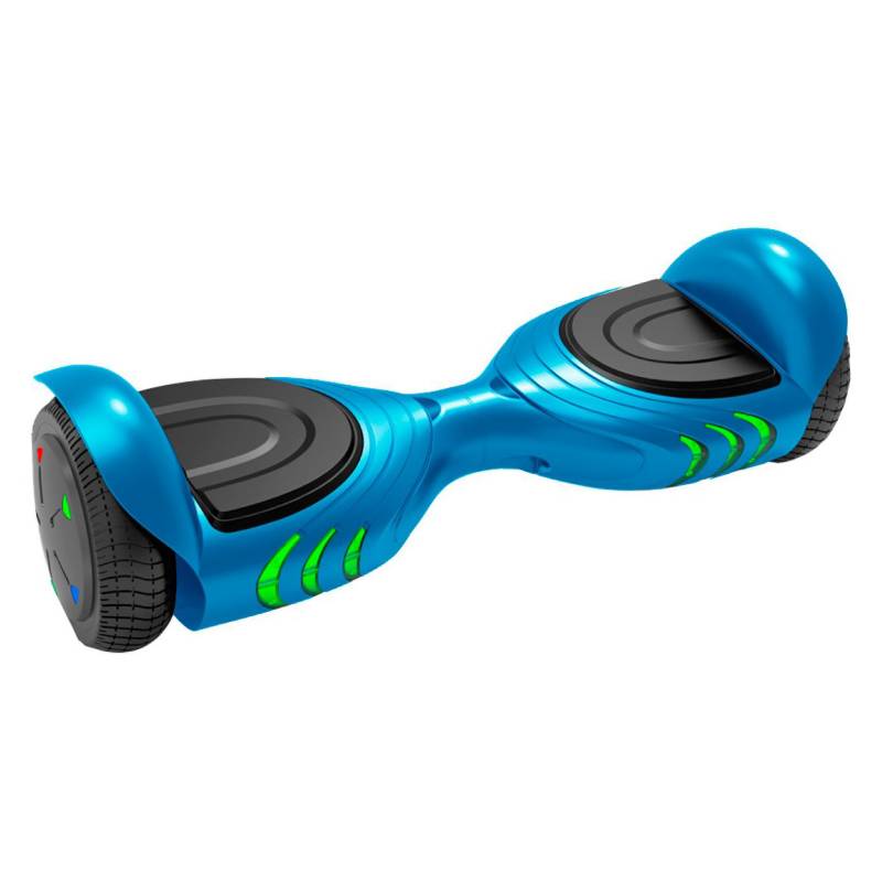 ASIAMERICA - Scooter Hoverboard Bluetooth Luces Led Azul