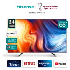 HISENSE - ULED 55" 55U70G 4K HDR Smart TV
