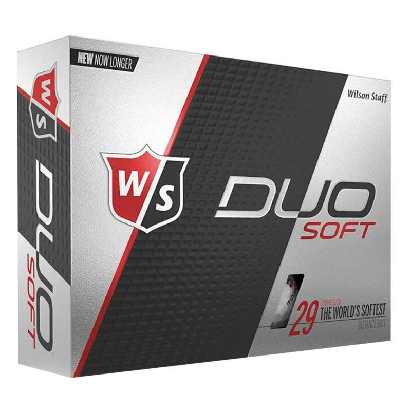 WILSON - Pelota Golf Duo Soft 12-Ball Wh