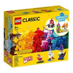 LEGO - Lego Classic - Ladrillos Creativos Transparentes