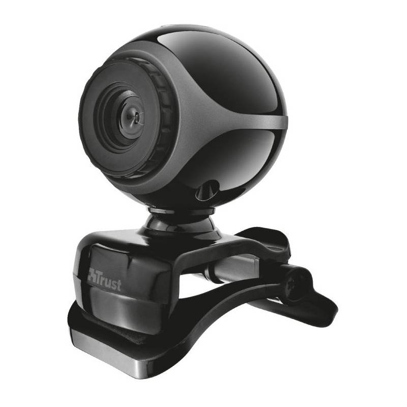 TRUST - Webcam USB Con Microfono Trust Exis Teletrabajo