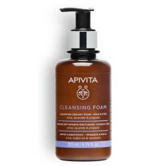 APIVITA - FACE CLEANSING Crema Espuma Limpiadora - Rostro y Ojos