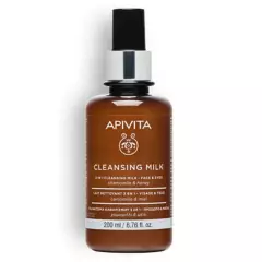 APIVITA - FACE CLEANSING Leche Limpiadora 3 en 1 - Rostro y ojos Apivita