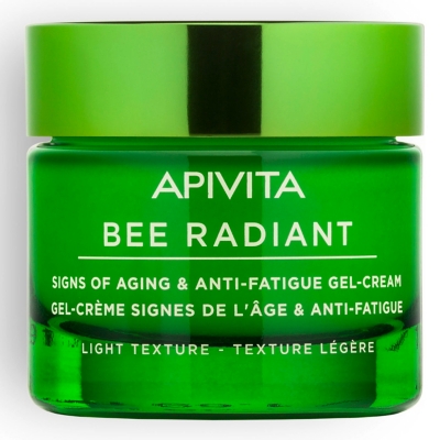 Bee Radiant Gel-Crema Signos De La Edad Y Anti-Fatiga  (Textura Ligera) Apivita