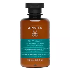 APIVITA - Shampoo Equilibrante para Cabello Graso 250ml Apivita