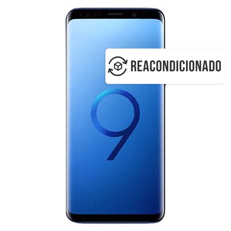 SAMSUNG - Smartphone Samsung Galaxy S9  Azul Reacondicionado.