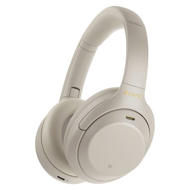 SONY - Audífonos Bluetooth Noise Cancelling WH-1000XM4 Silver