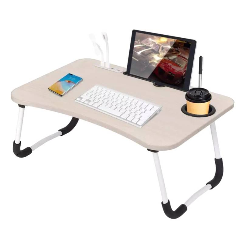 Mesa ordenador portátil Notebook mesa mesa de cama plegable notebook portátil soporte cama bandeja 