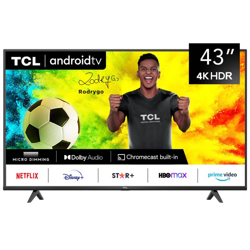 TCL - LED 43 TCL 43P615 4K UHD Smart TV Android