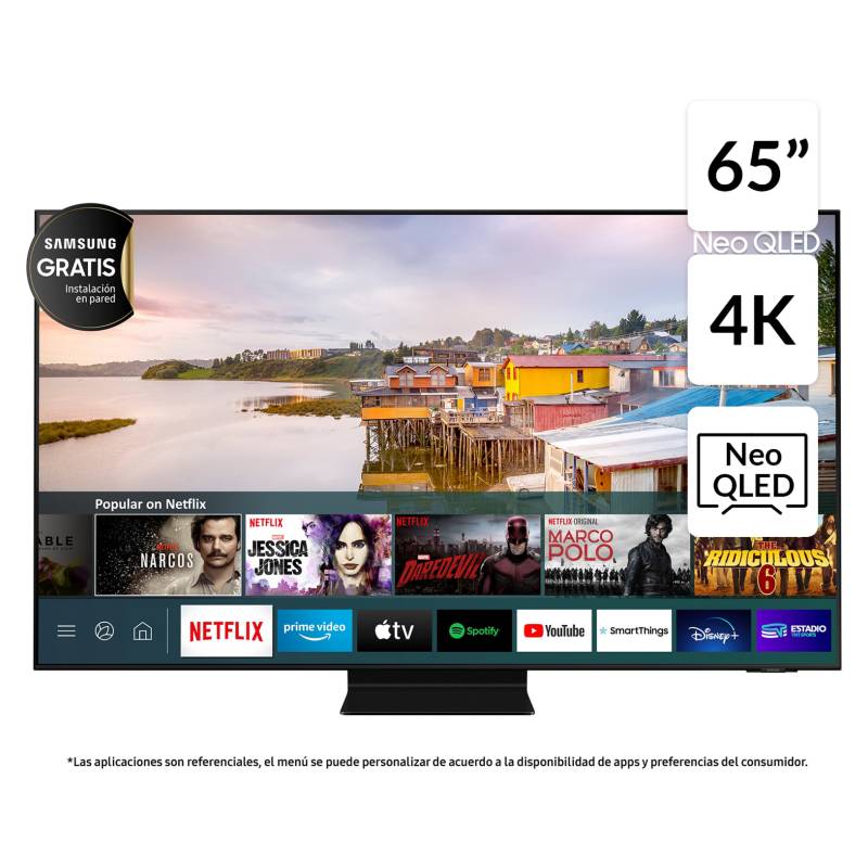 SAMSUNG - Neo Qled 65" QN90A 4K Ultra HD Smart TV