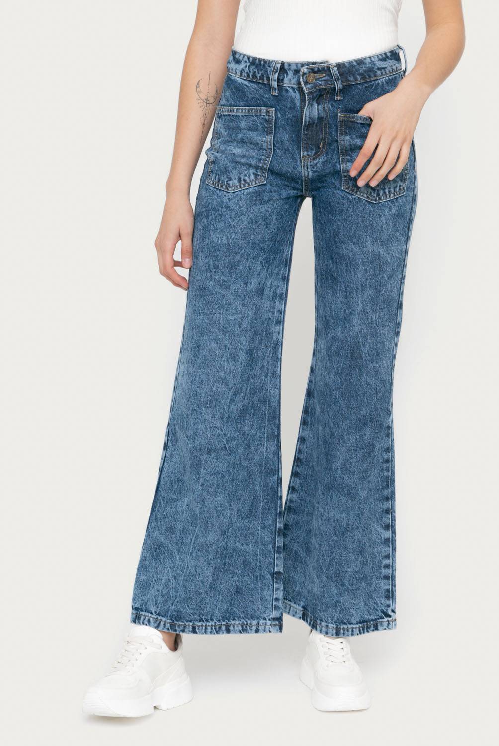 RUPHA - Rupha Jeans Wide Leg Mujer
