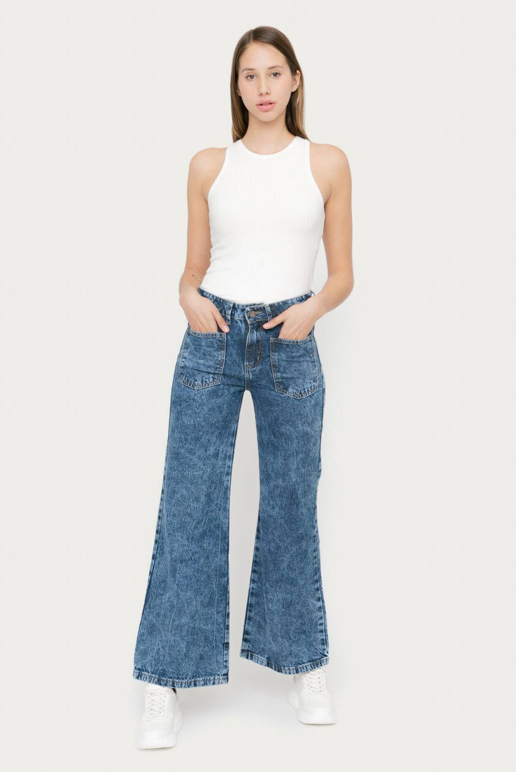 RUPHA - Rupha Jeans Wide Leg Mujer