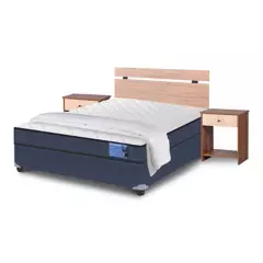 CIC - Box Spring Excellence Full Olmo + Plumón   Cic