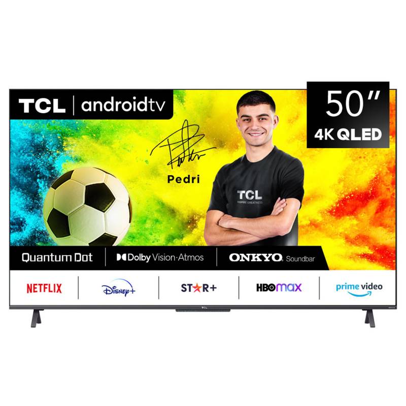 TCL - QLED 50" 50C725 4K UHD Smart TV
