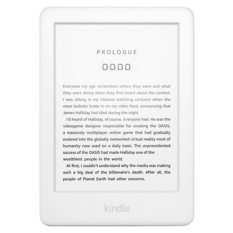 AMAZON - Kindle E-Reader 4Gb Blanco.