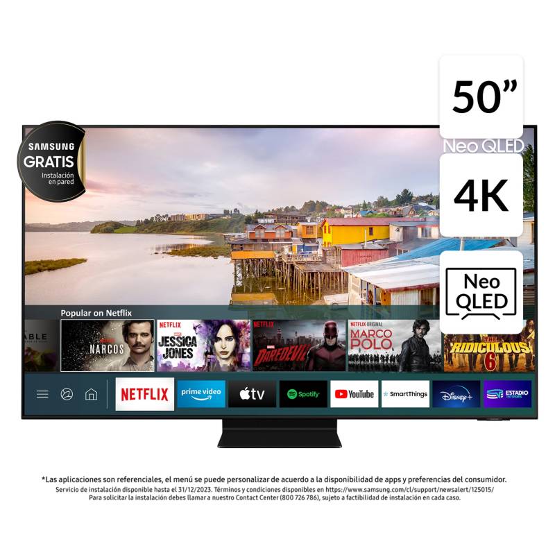 SAMSUNG - Neo QLED 50" QN90A 4K Ultra HD Smart TV