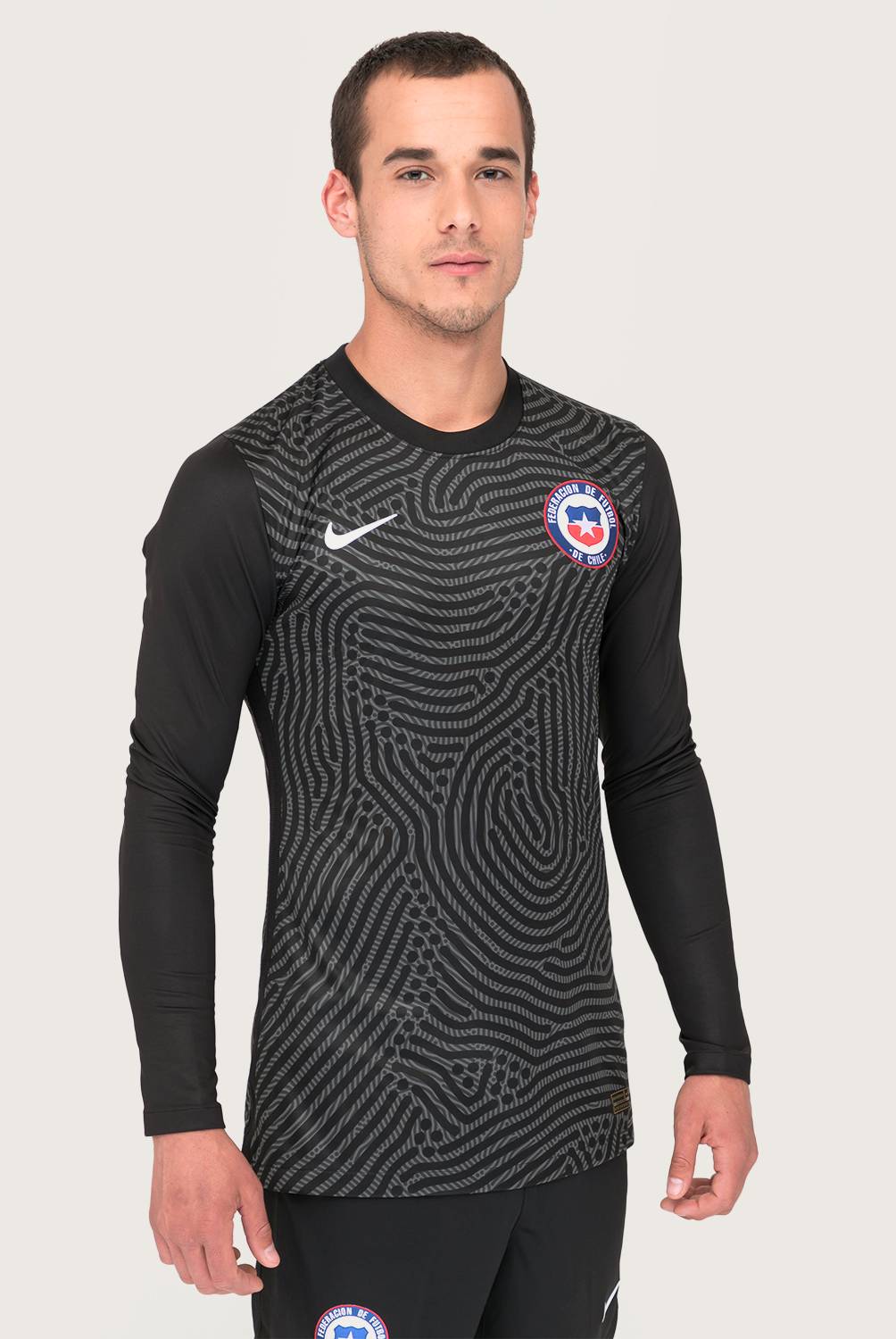 NIKE - Camiseta Chile Hombre Arquero Fútbol