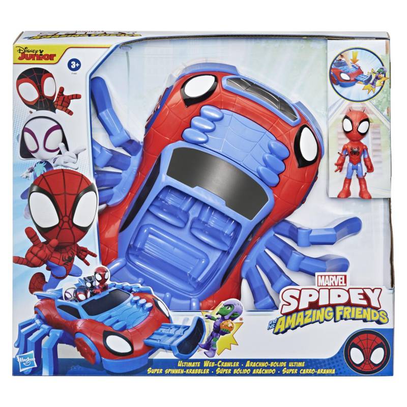  - Figuras de Accion Spidey Y His Amazing Friends Arachno Racer Vehicle