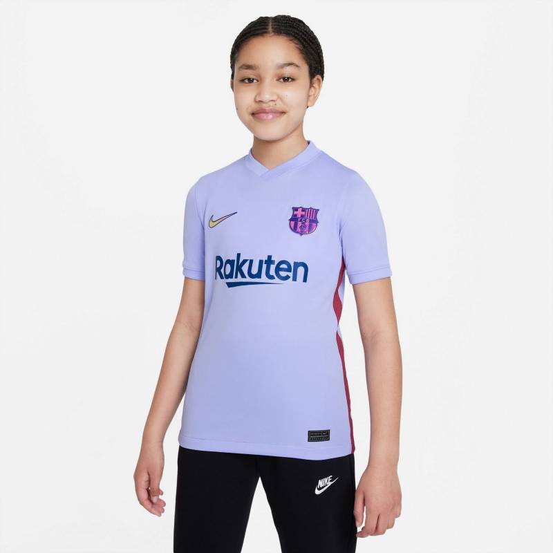 novela Digital Estallar Nike Nike Camiseta de Fútbol FC Barcelona Visita Niño | falabella.com