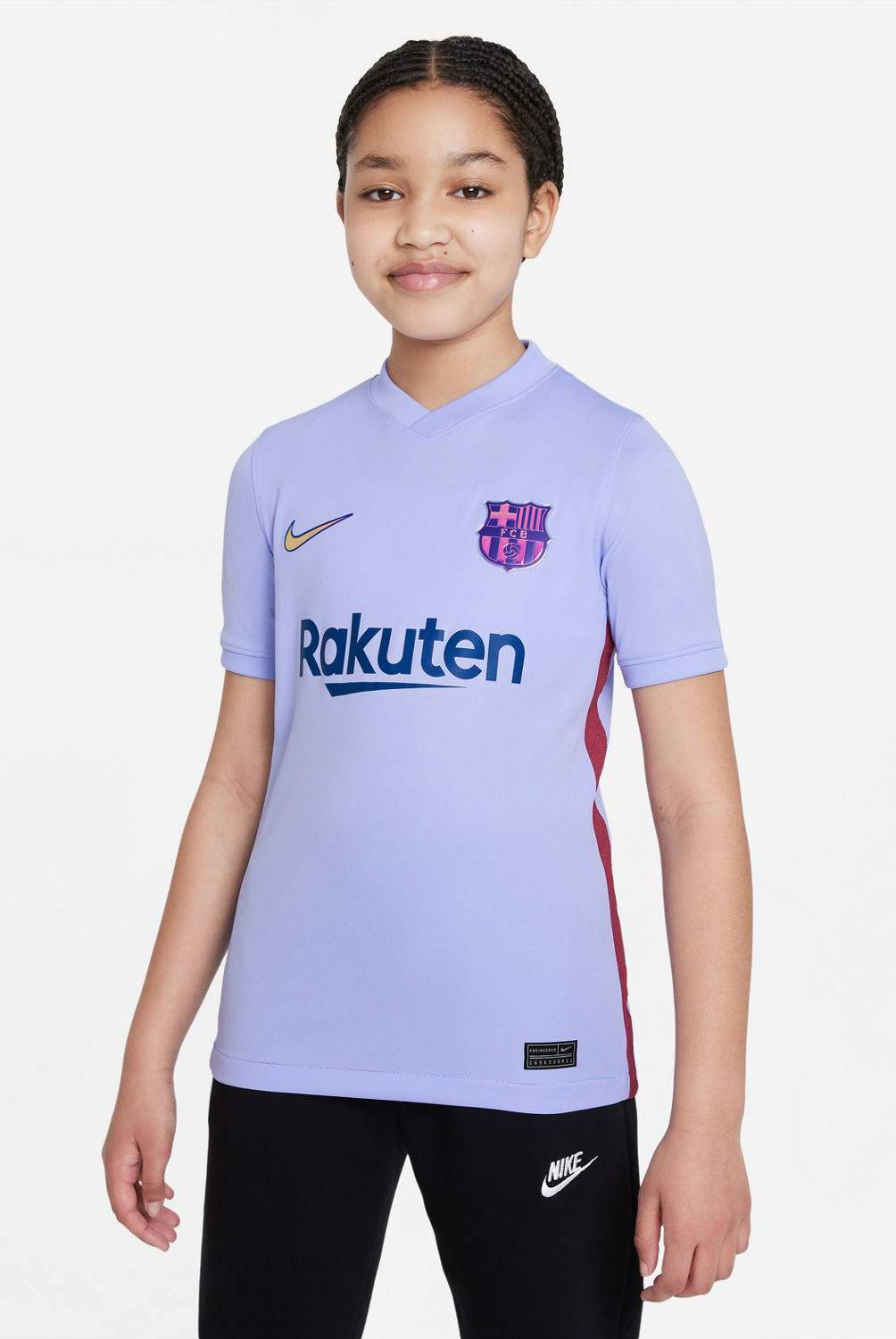 Nike - Nike Camiseta de Fútbol FC Barcelona Visita Niño