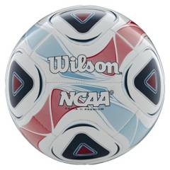 WILSON - Balón Futbol Wilson Ncaa Cop. Ii Premium #5 Blanco