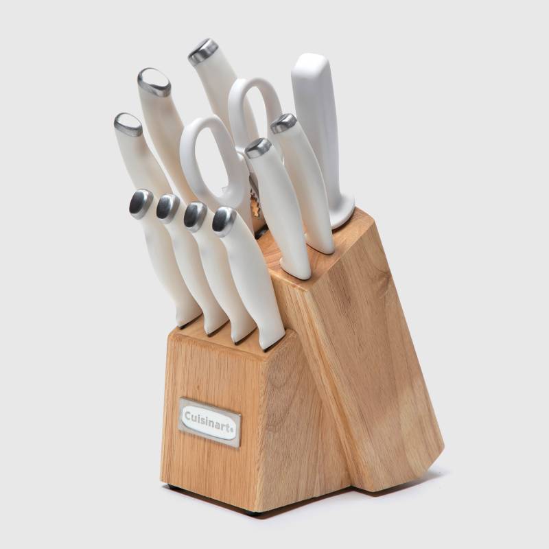 Taco de cuchillos 12 piezas blanco Cuisinart — Amo cocinar