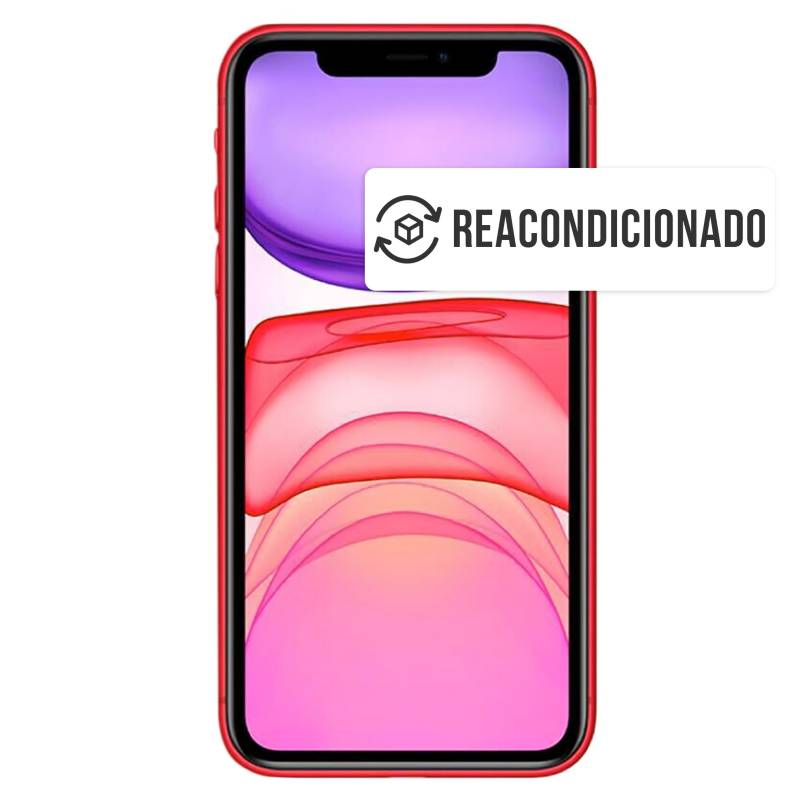 APPLE - Apple iPhone 11 64GB Rojo Reacondicionado