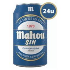 MAHOU - Cerveza Mahou Sin Alcohol Lata 24X330Cc