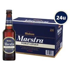 MAHOU - Cerveza Mahou Maestra Doble Lupulo 24X330Cc
