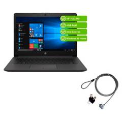 HP - Notebook Hp 240 G7 N4020 4Gb 500Gb W10H  Candado
