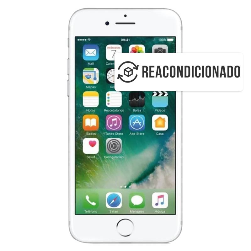 APPLE - Apple iPhone 7 32GB Plata Reacondicionado