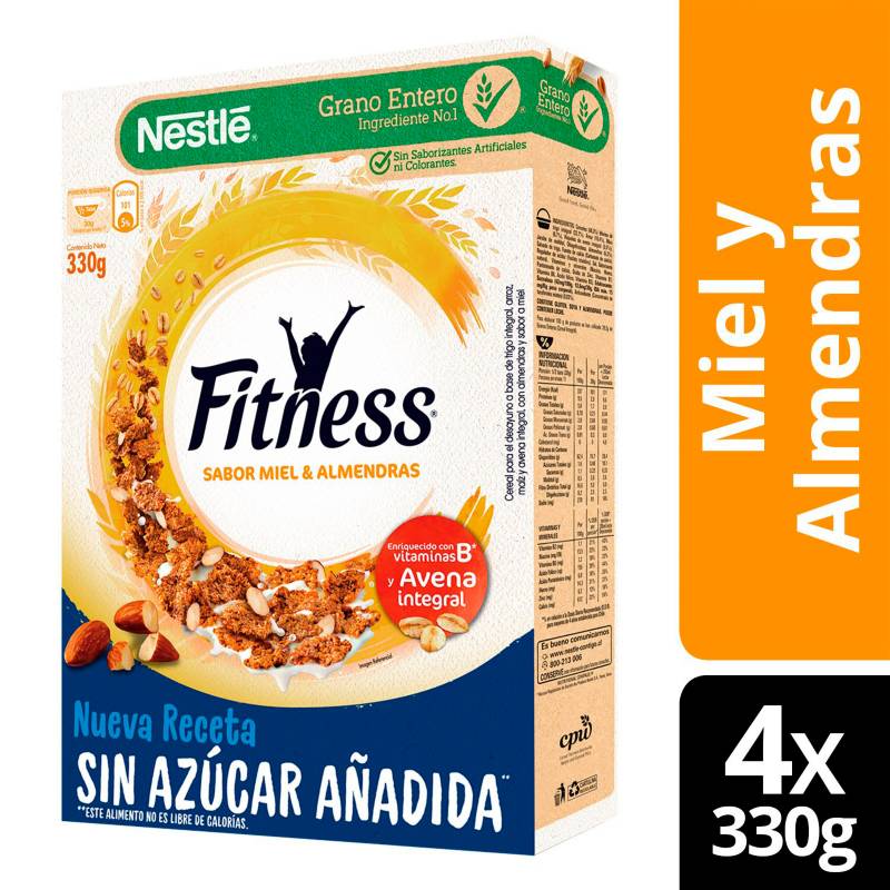 Cereal Fitness Miel & Almendras 330 gr.