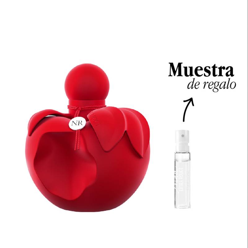 NINA RICCI - Perfume Mujer Nina Extra Rouge EDP 80ml + Muestra 1.5ml