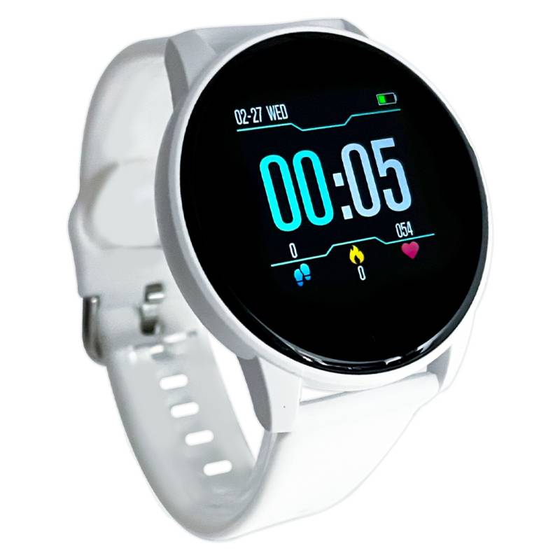ASIAMERICA - Reloj Inteligente Smartwatch Zn169 Blanco
