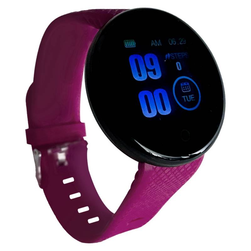 ASIAMERICA - Reloj Inteligente Smartwatch ZN42 Púrpura