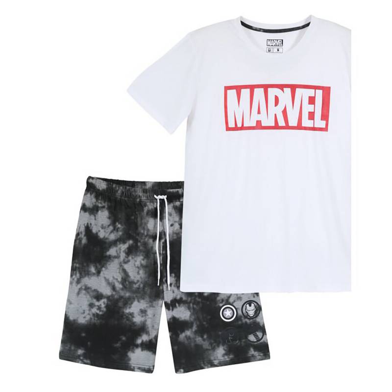 MARVEL - Pijama Hombre Blanco Marvel