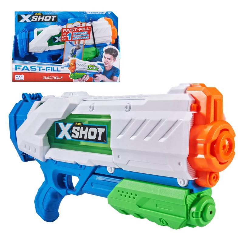 X-SHOT - Lanza Agua De 700 Ml Consistema De Llenado Rápido Fast Fill   X-Shot