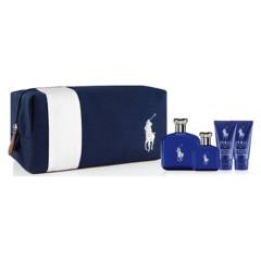 RALPH LAUREN - Set Perfume Polo Blue EDT 125ml + 40ml + Gel de Ducha + After Shave