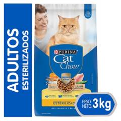 PURINA - Alimento Seco Para Gato Cat Chow Esterilizado 3Kg