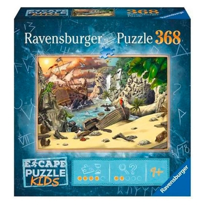 Ravensburger Puzzle Aventuras De Pirata - 368 Piezas