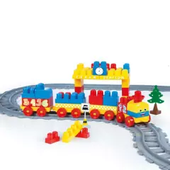 KIDSCOOL - Blocks Set De Tren 89 Pcs Kidscool