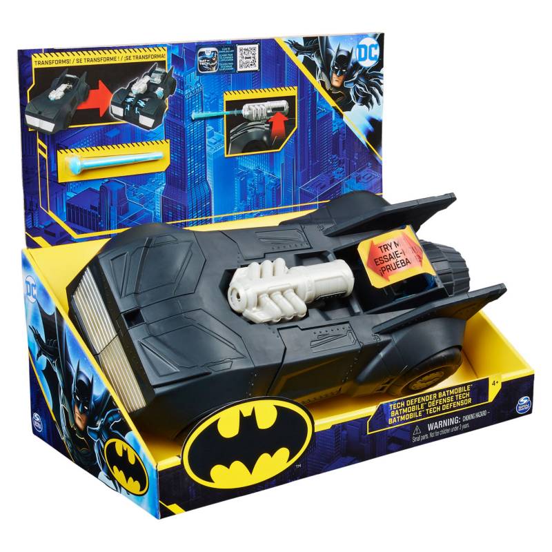 DC COMICS - Dc Comics Figura De Acción Dc Batmobile Batman Transforming 20,5 X 36 X 30,5 Cm 20,5 X 36 X 30,5 Cm