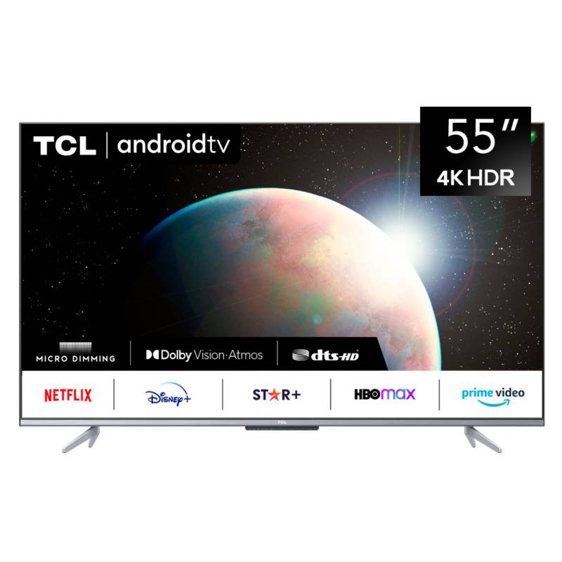 TCL - LED 55" 55P725 4K UHD Android TV Smart TV