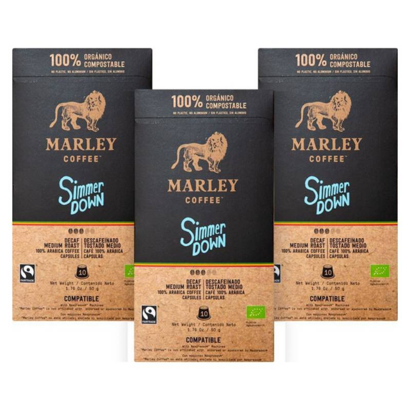 MARLEY COFFEE - Pack 3x Cápsulas Simmer Down