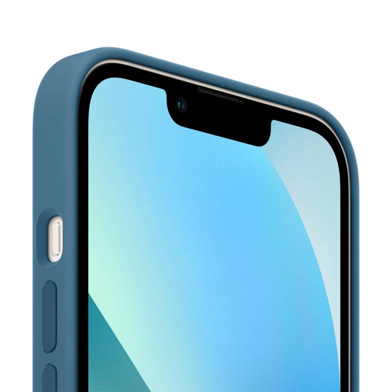 Funda iPhone 13 Pro Max Azul Polar de Silicona